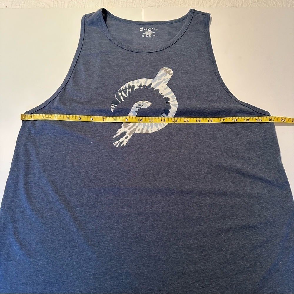 Peloton Tie Dye Tank Top Blue - XXL - Picture 5 of 7